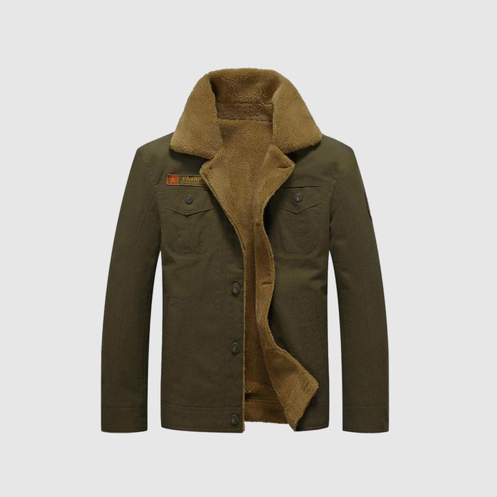 Marek – Veste avec doublure en fausse fourrure