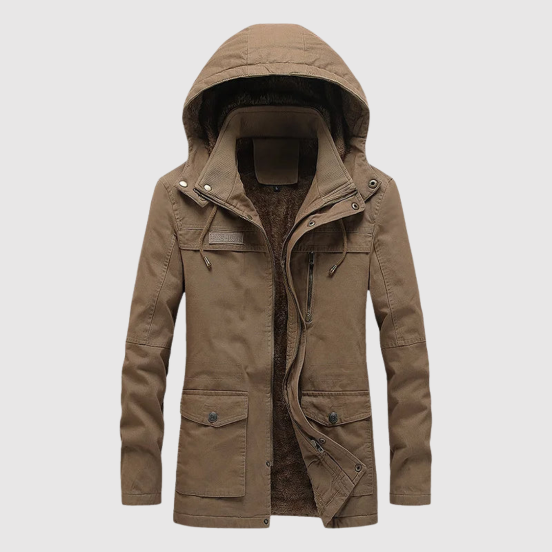 Marek – Veste d'hiver avec une véritable silhouette et une doublure chaude