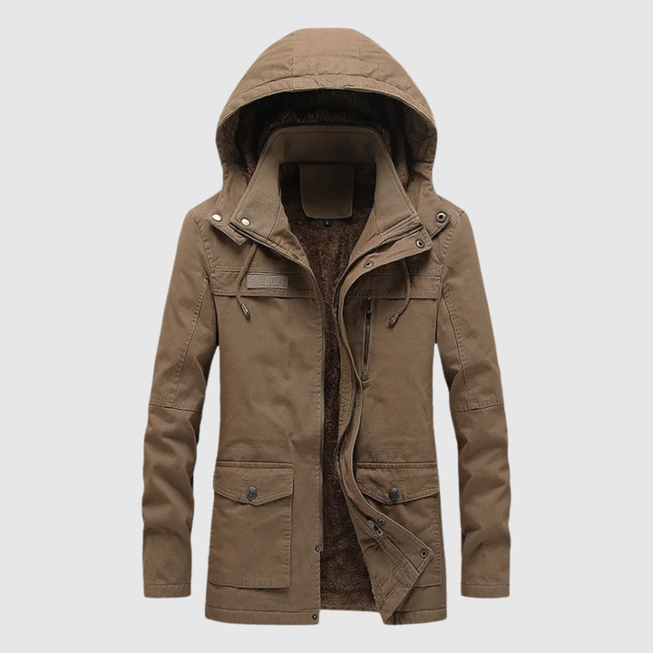 Marek – Veste d'hiver avec une véritable silhouette et une doublure chaude
