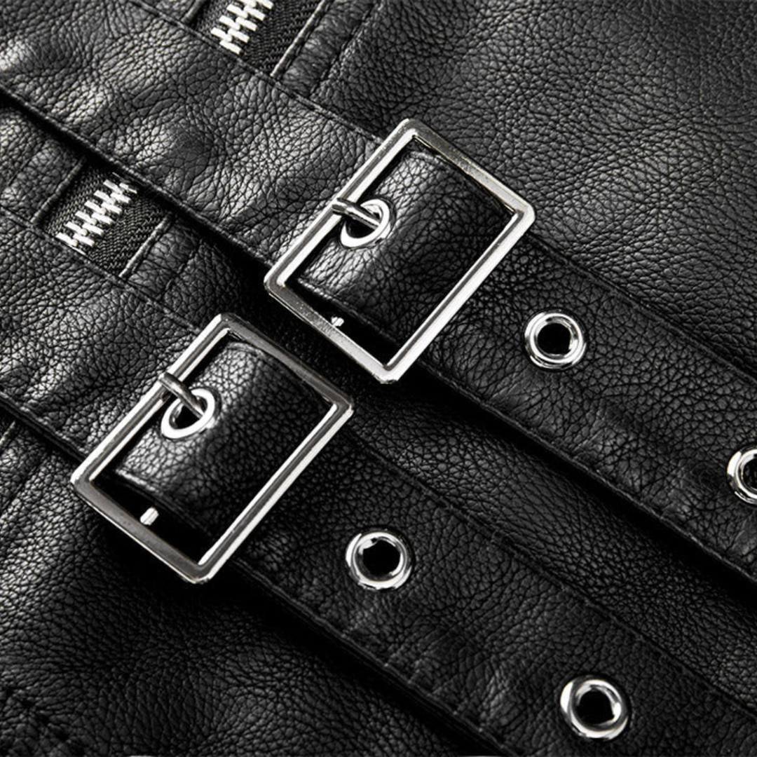 Marek - Veste en cuir Boulevard