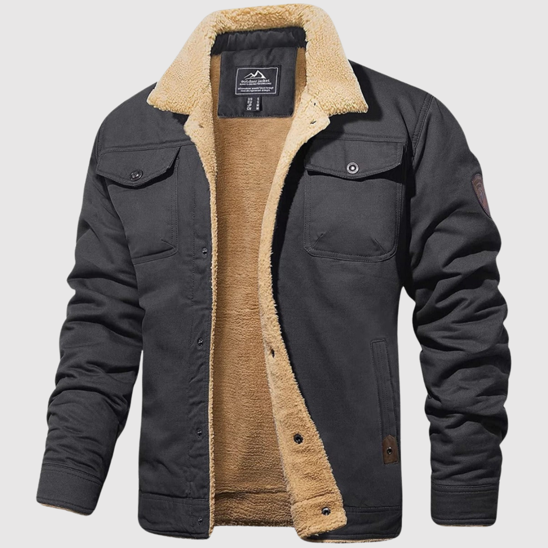 Marek - Vestes pour hommes chaudes avec doublure en peluche