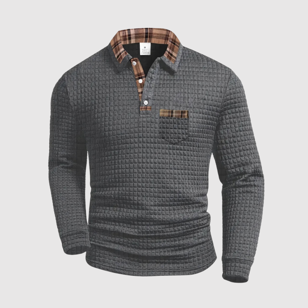 Lucas - Chemise élégante pour homme avec col et design stylé