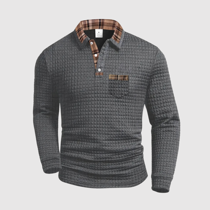 Lucas - Chemise élégante pour homme avec col et design stylé