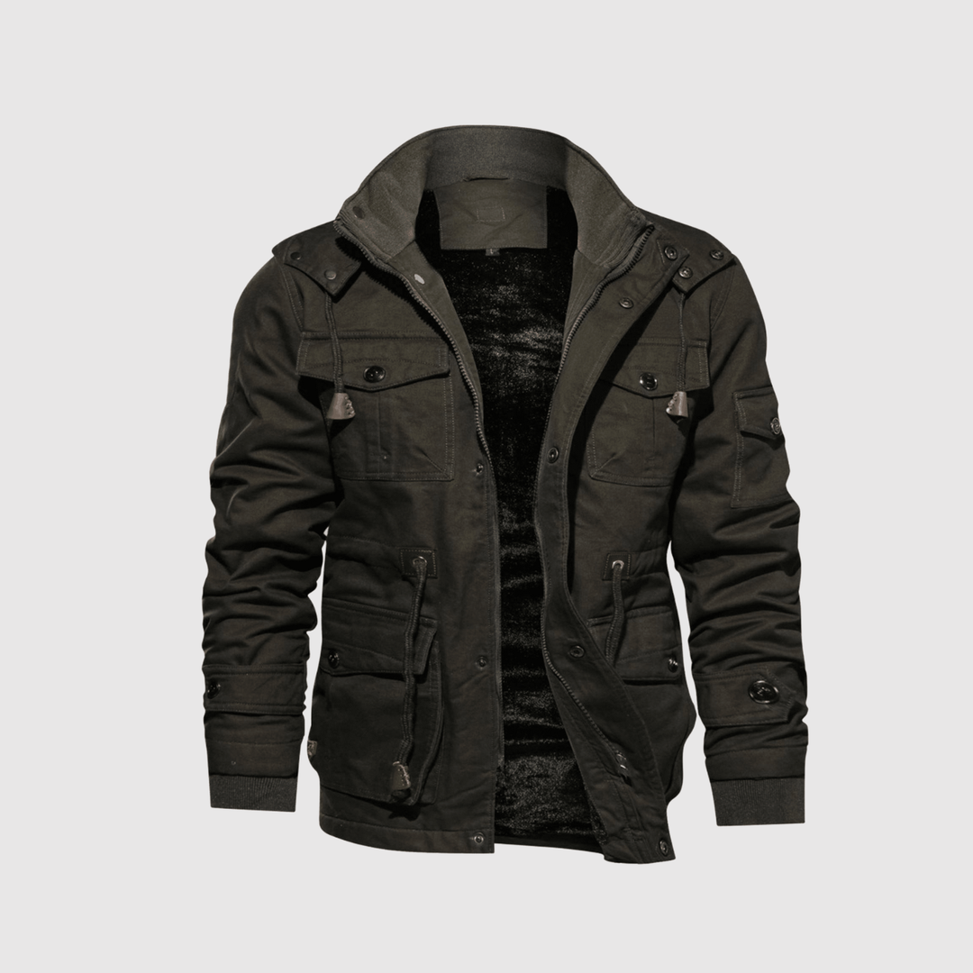 Marek – Veste masculine avec poches et doublure chaude