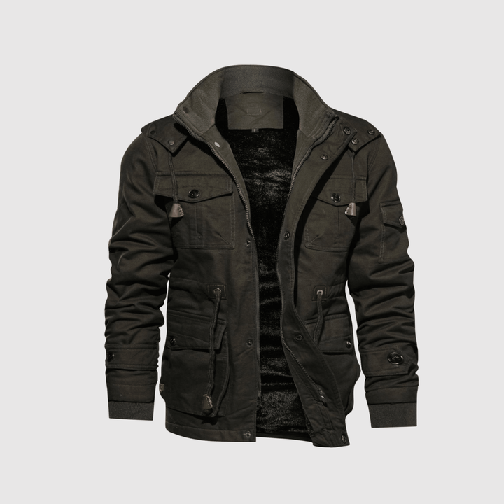 Marek – Veste masculine avec poches et doublure chaude