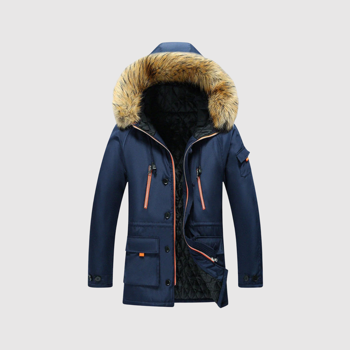 Marek – Parka d'hiver avec capuche et doublure chaude