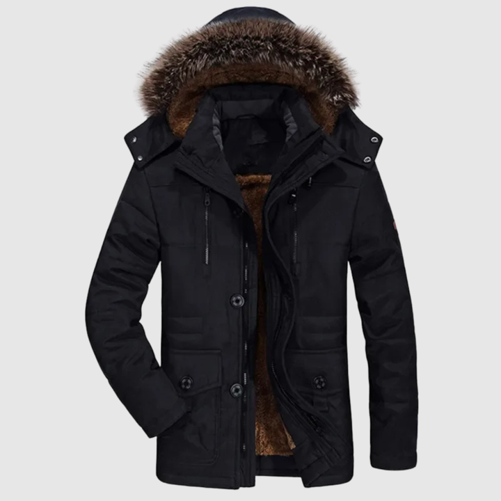 Marek – Veste d'hiver avec capuche en duvet et design élégant