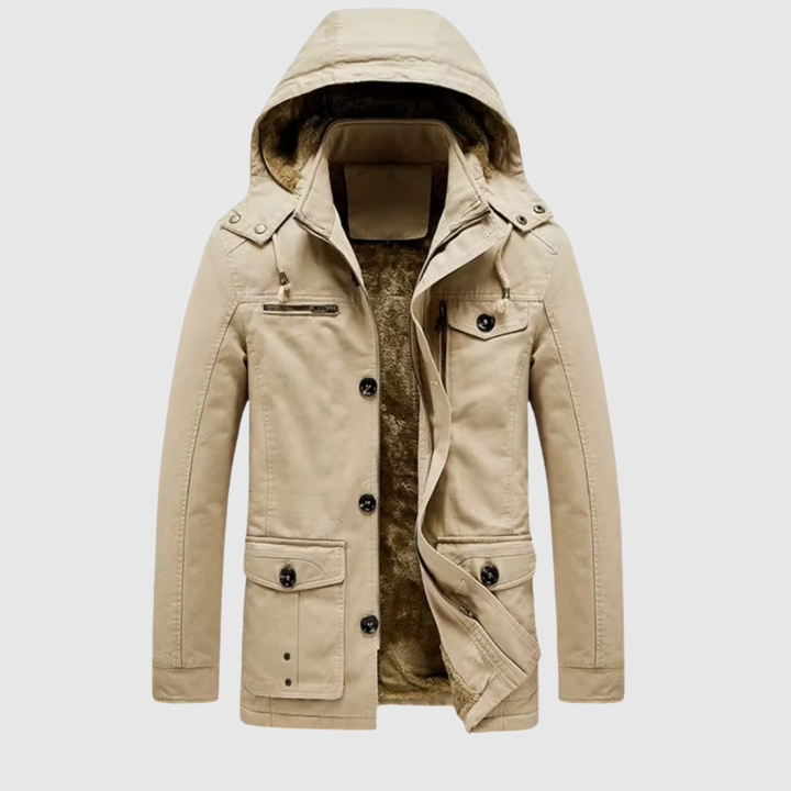 Marek – Veste d'hiver élégante avec doublure en laine