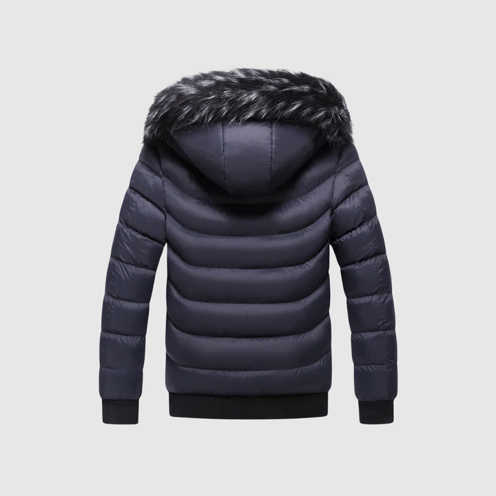 Marek – Veste d'hiver en duvet avec capuche