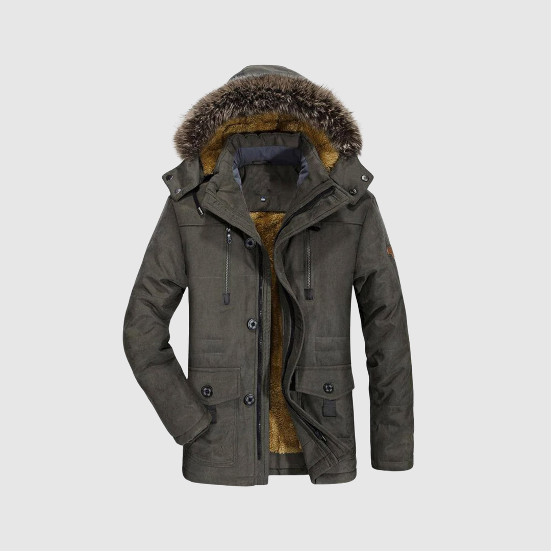 Marek – Veste d'hiver Nordic Parka avec isolation synthétique