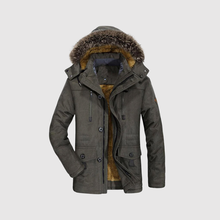 Marek – Veste d'hiver Nordic Parka avec isolation synthétique