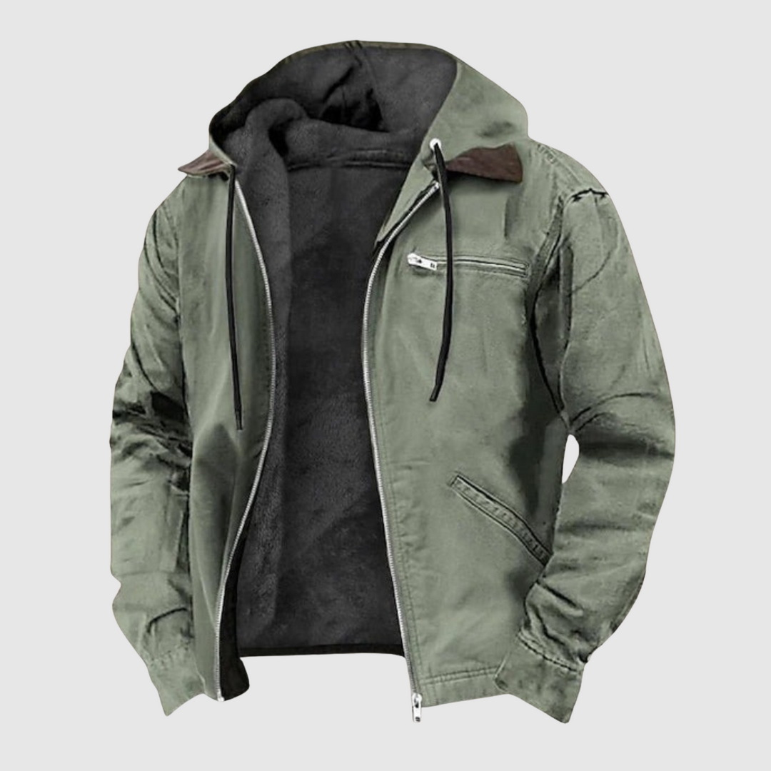 Marek - Veste bomber pour homme avec capuche