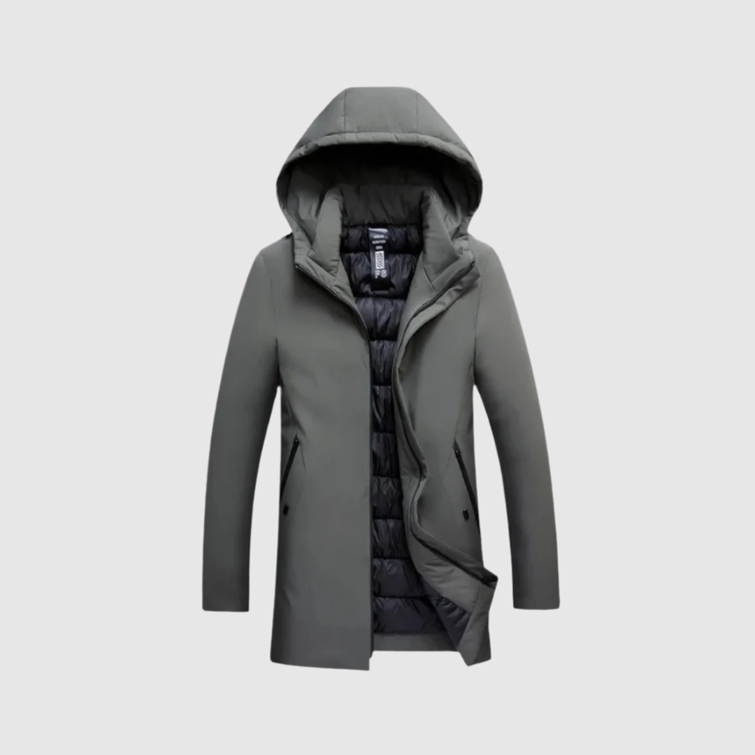 Marek – Manteau d'hiver élégant avec capuche