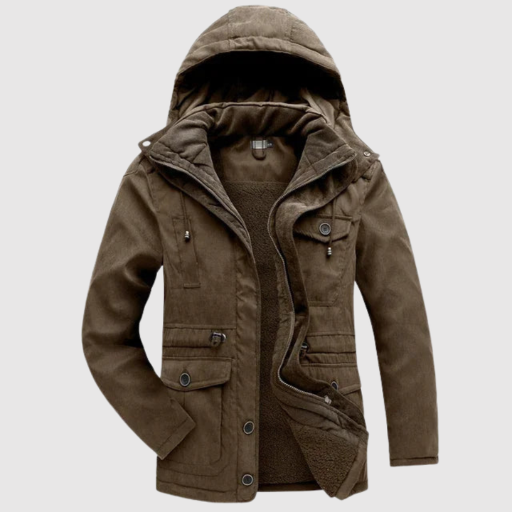 Marek – Veste d'hiver chaude avec doublure épaisse