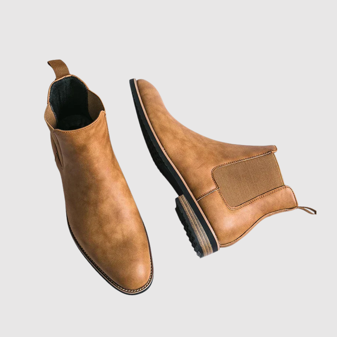 Oskar – Bottines Chelsea en nubuck au style scandinave