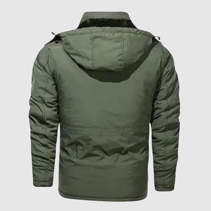 Marek – Veste d'hiver avec doublure en duvet et capuche