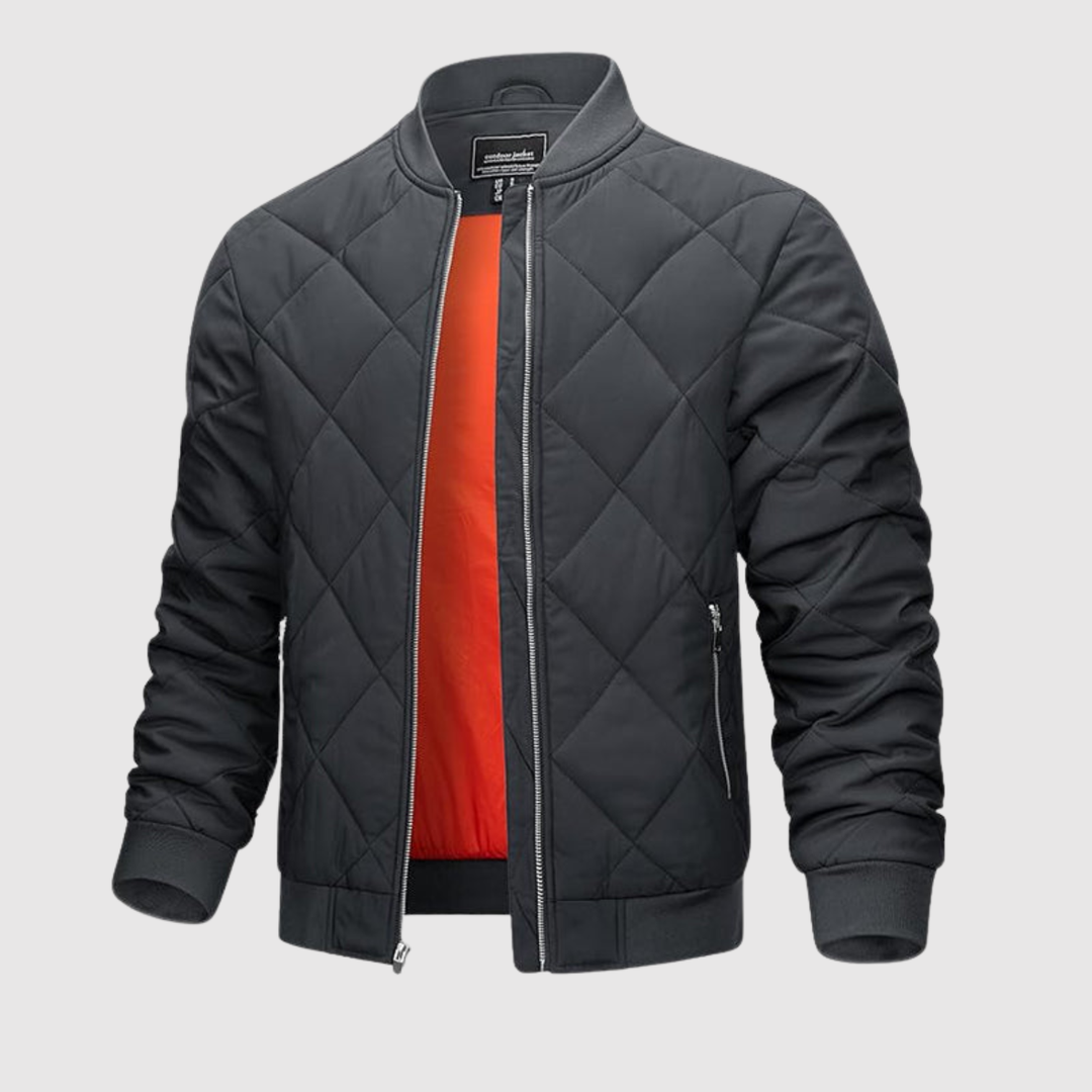 Šimon – Veste matelassée au design moderne et à la doublure contrastée