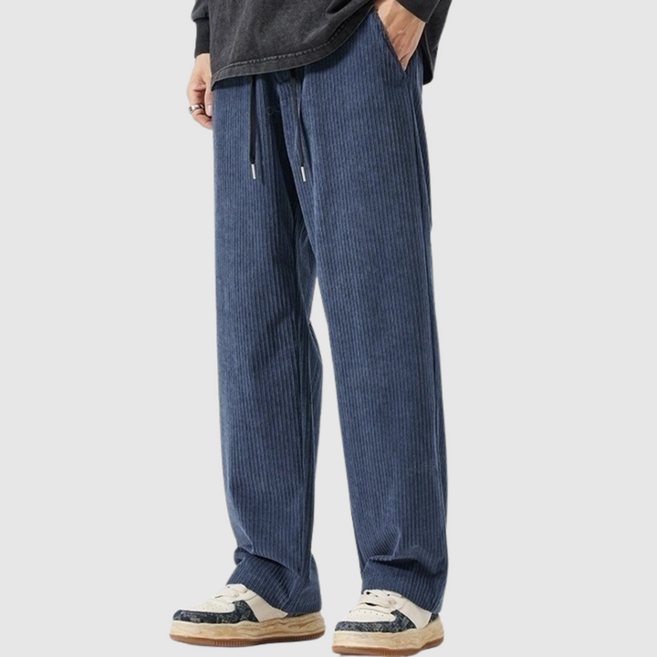 Leo – Pantalon homme slim en tissu léger