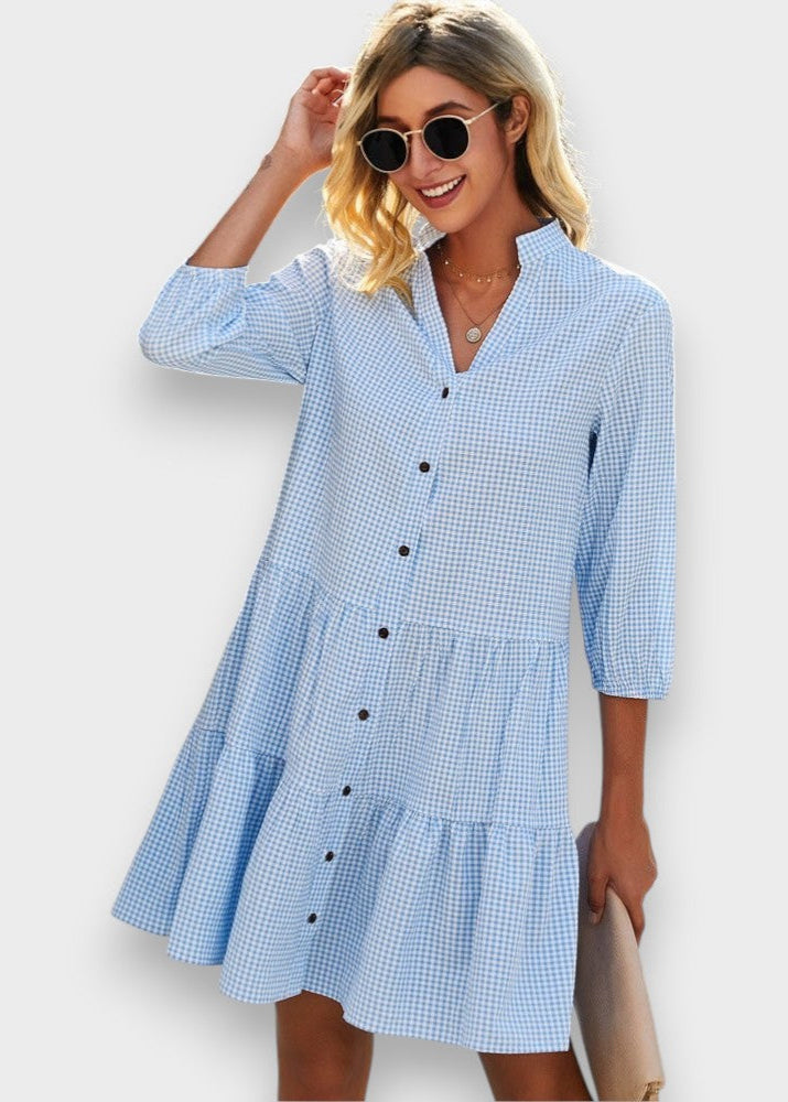 Shana - Robe Midi avec Légèreté