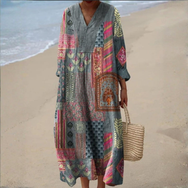 Zara - Robe Bohème en Patchwork