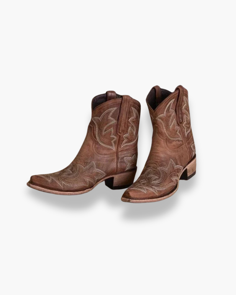 Colette - Bottines Western Stylées Et Confortables Femme