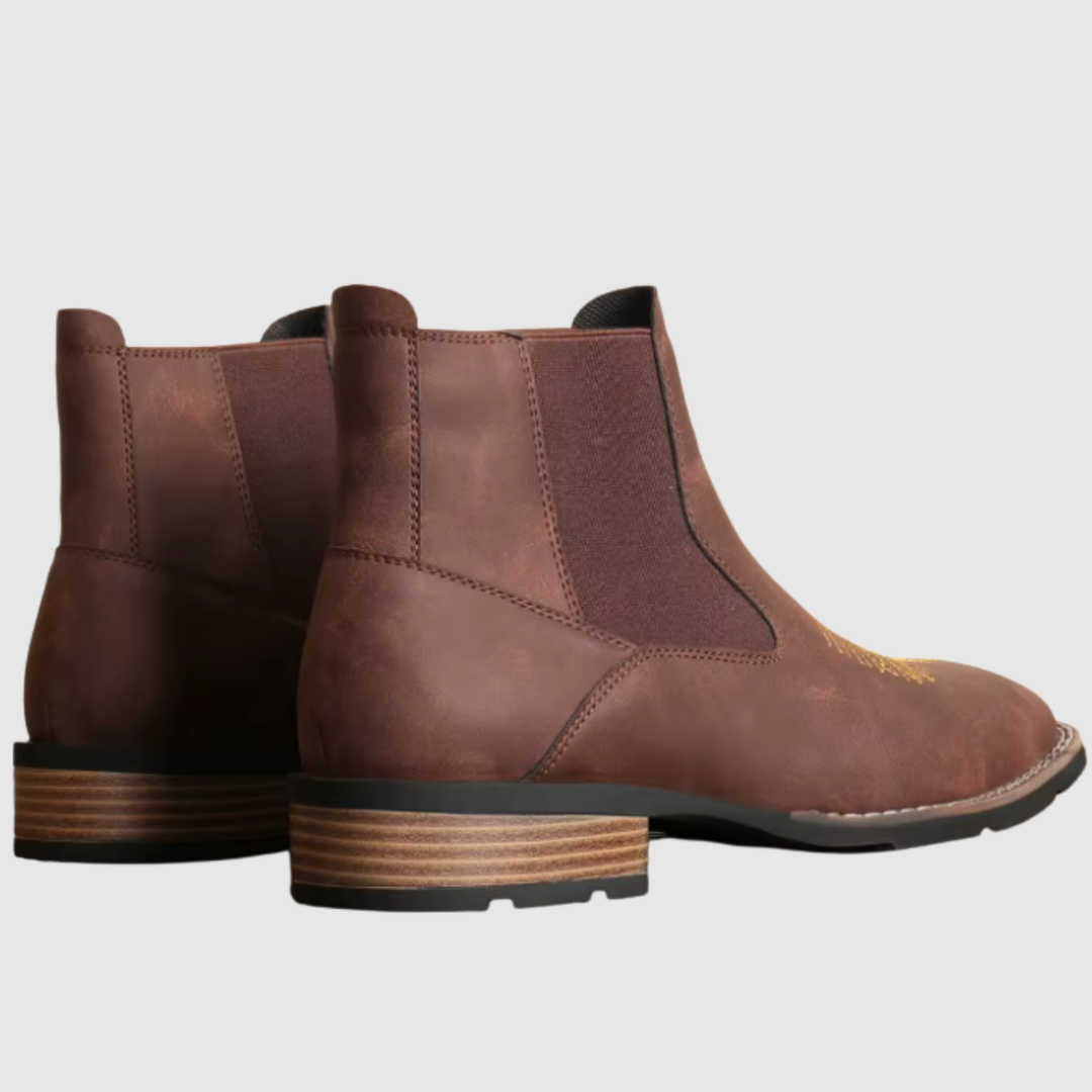 Oskar – Bottines Chelsea avec des détails brodés