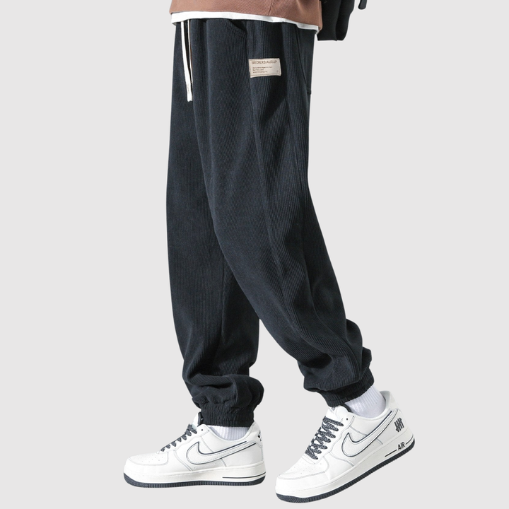 Mathis – Pantalons de jogging en matériau de poisson