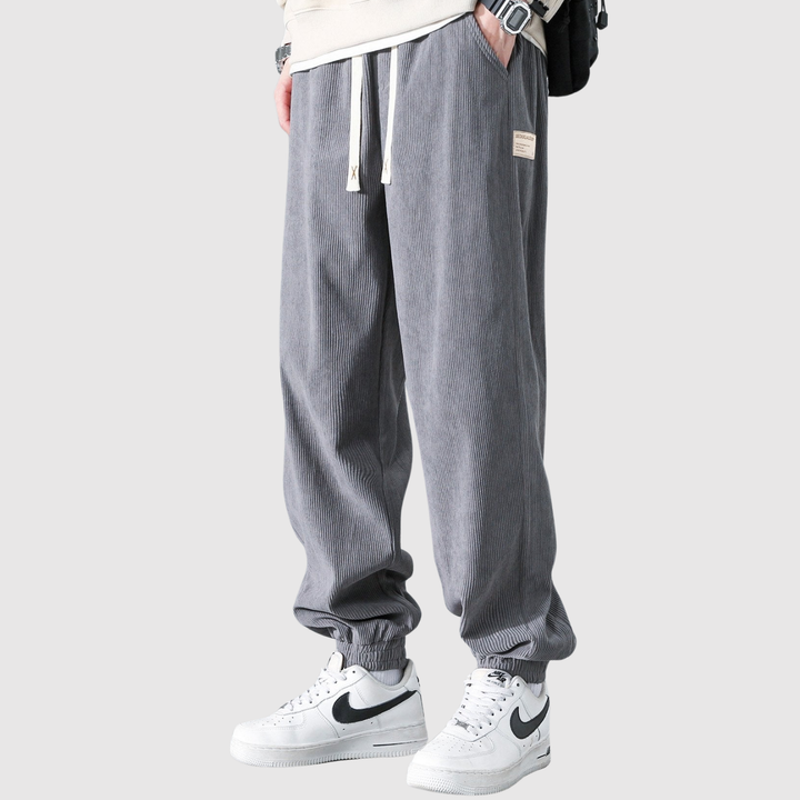 Mathis – Pantalons de jogging en matériau de poisson