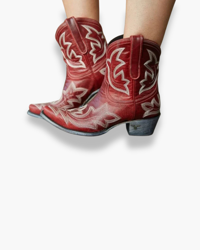 Colette - Bottines Western Stylées Et Confortables Femme