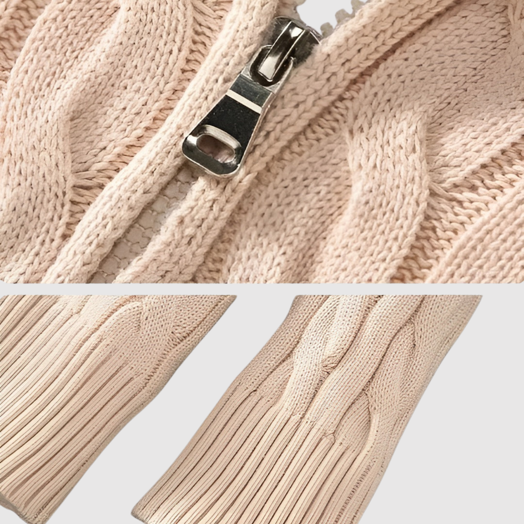 Daniel – Pull en tricot avec décolleté en V