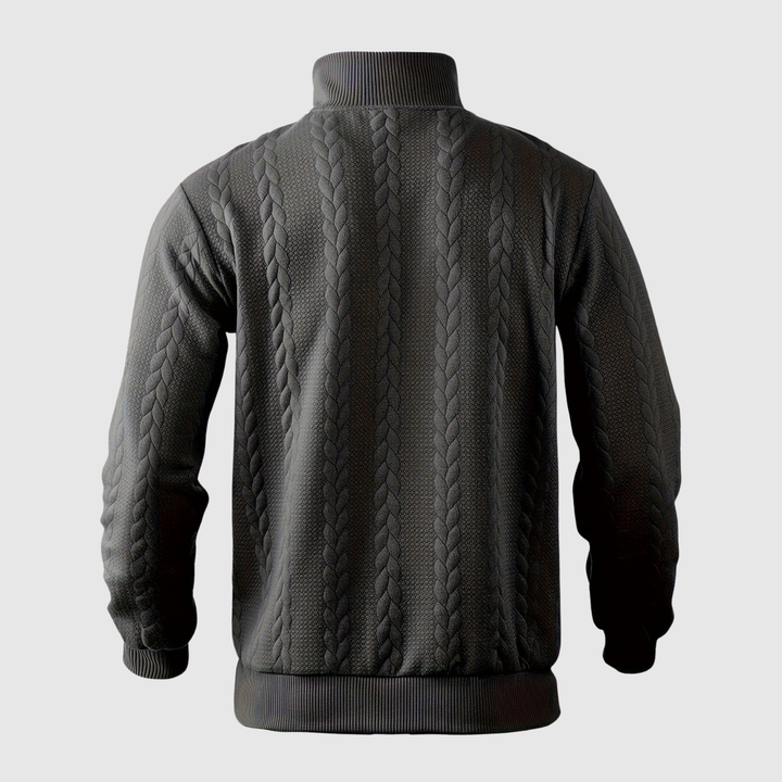 Daniel – Pull à demi-zip au design classique