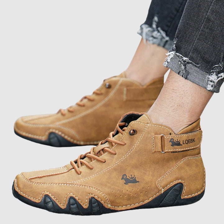 Radim - Chaussures ultra douces et antidérapantes en cuir naturel