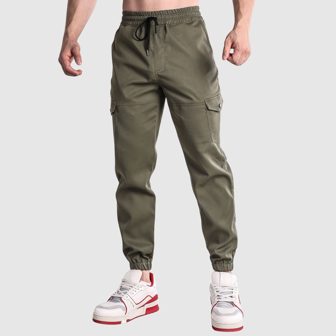 Leo – Pantalon cargo au style fonctionnel