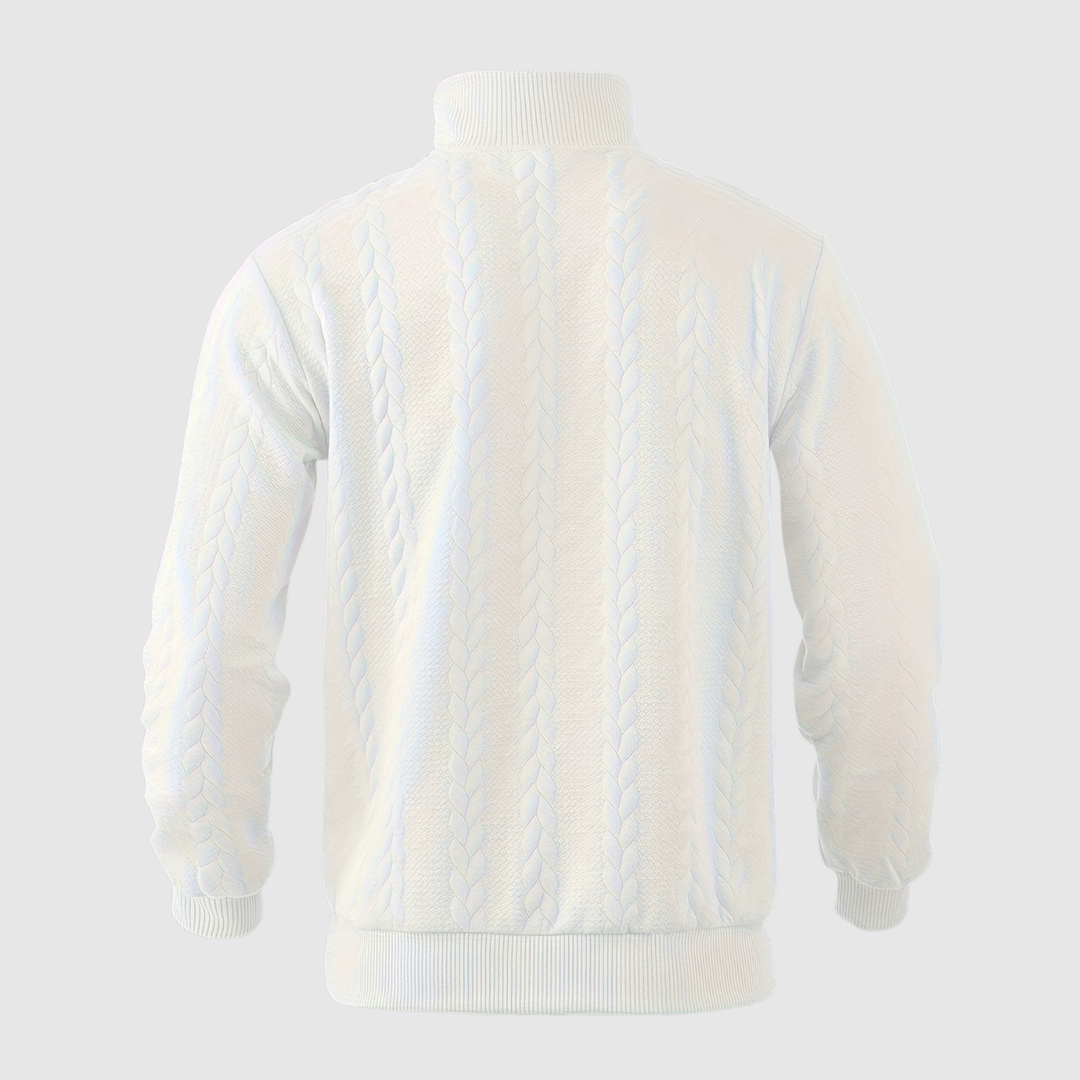 Daniel – Pull à demi-zip au design classique