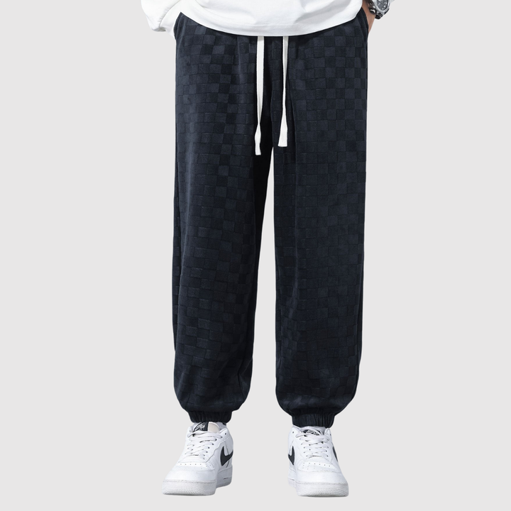 Mathis – Pantalon de survêtement à carreaux