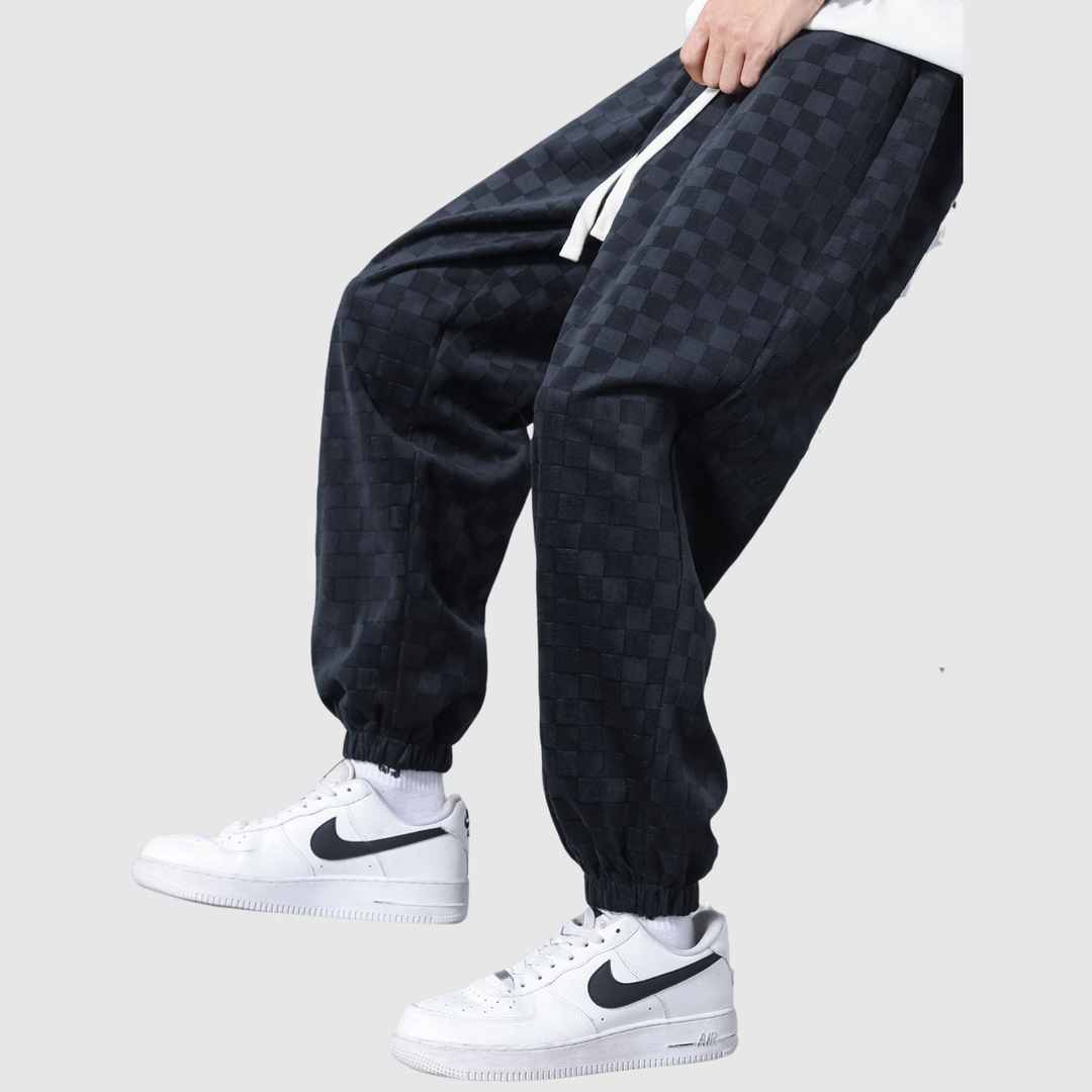 Mathis – Pantalon de survêtement à carreaux