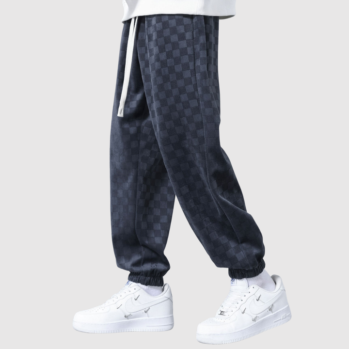 Mathis – Pantalon de survêtement à carreaux