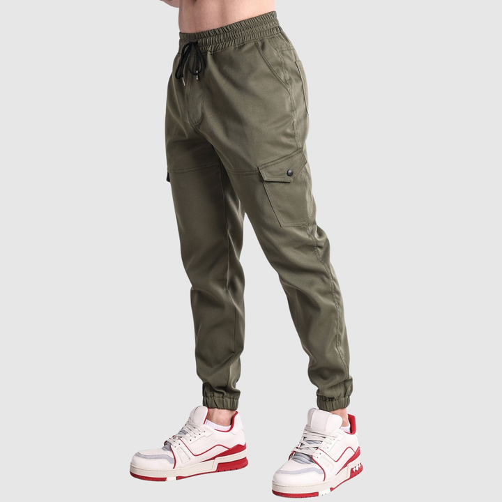 Leo – Pantalon cargo au style fonctionnel