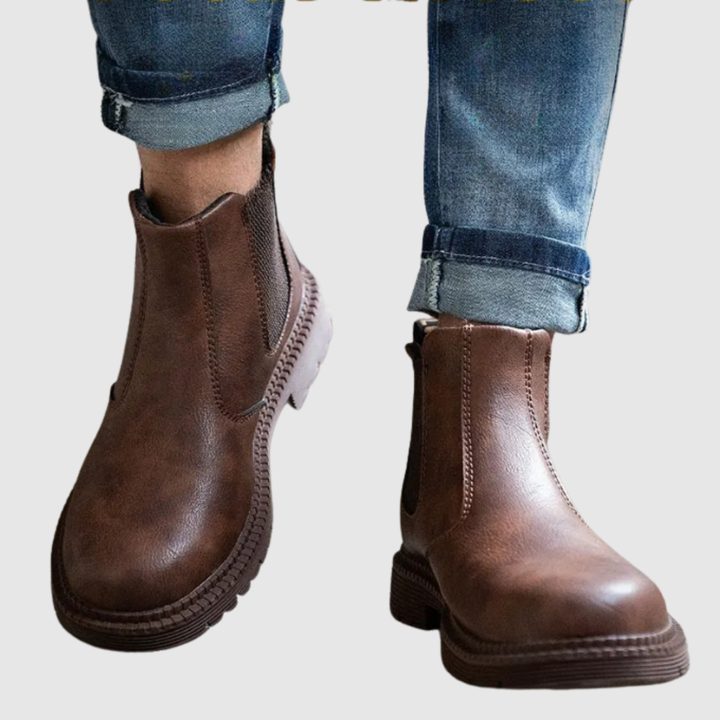 Viktor – Bottines Chelsea avec une semelle solide