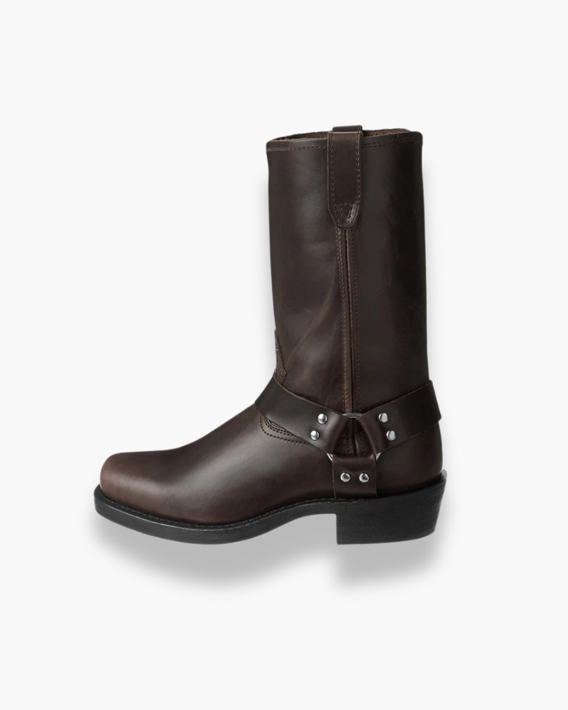 Adèle - Bottes Western À Boucle Solides Et Stylées Femme