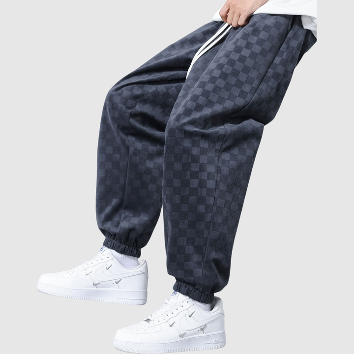 Mathis – Pantalon de survêtement à carreaux
