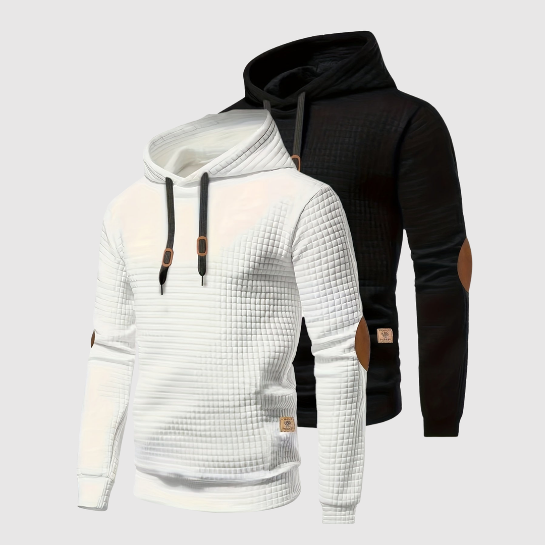 Daniel – Sweat à manches contrastées et détails sportifs