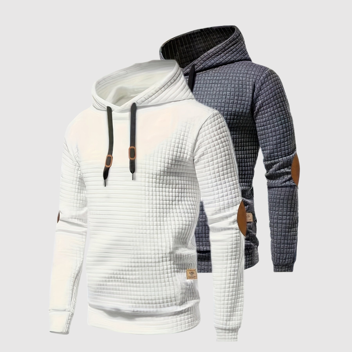 Daniel – Sweat à manches contrastées et détails sportifs