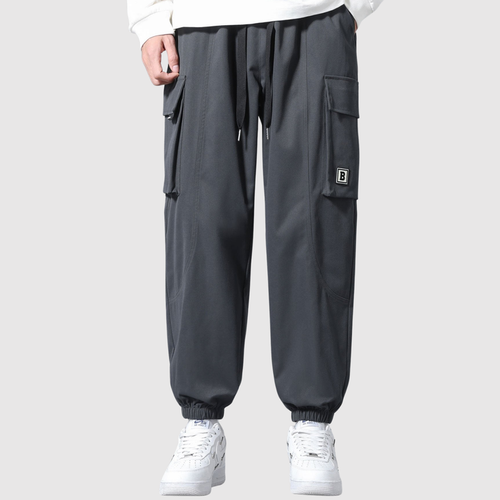 Mathis – Pantalons cargo d'été avec fonction de protection contre le vent