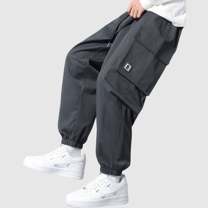 Mathis – Pantalons cargo d'été avec fonction de protection contre le vent