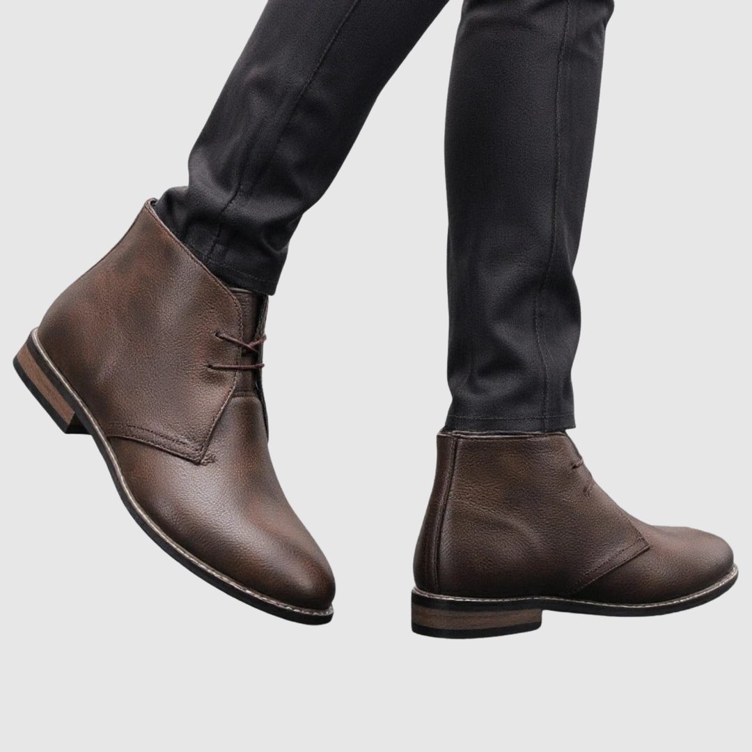 Viktor – Bottes Chukka classiques en cuir