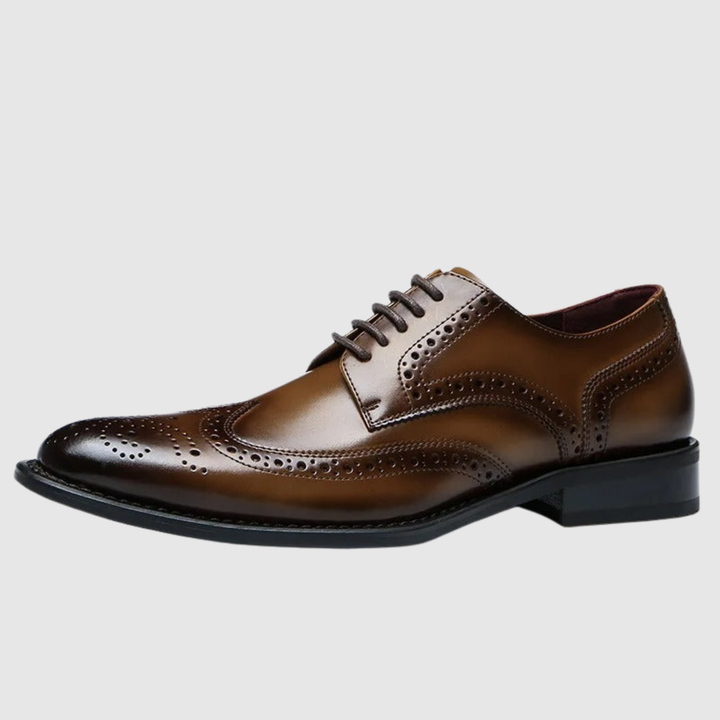 Viktor – Chaussures oxford pour hommes classiques avec détails brodés