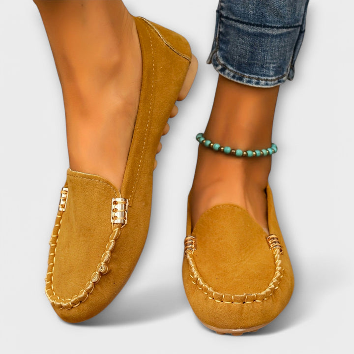 Bertlinde - Mocassins turquoise