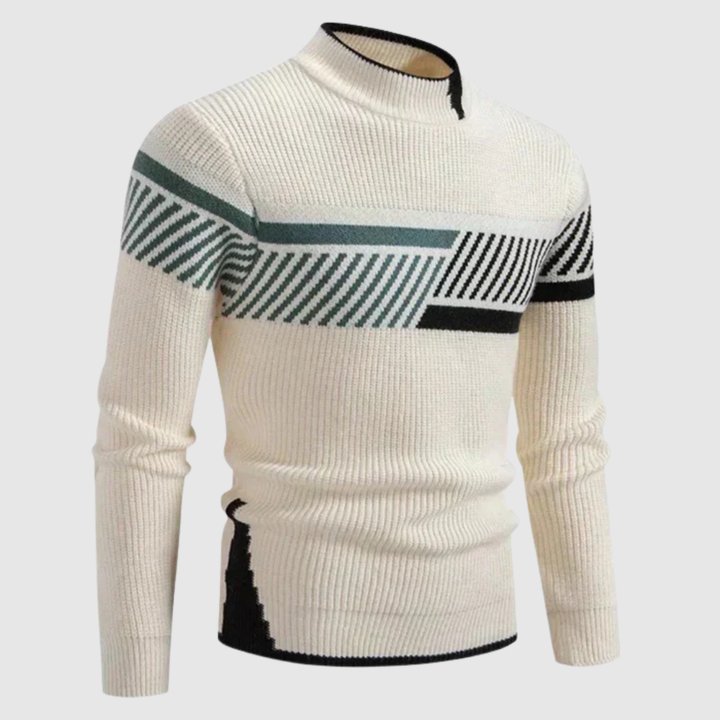 Daniel – Blouse avec un motif géométrique moderne