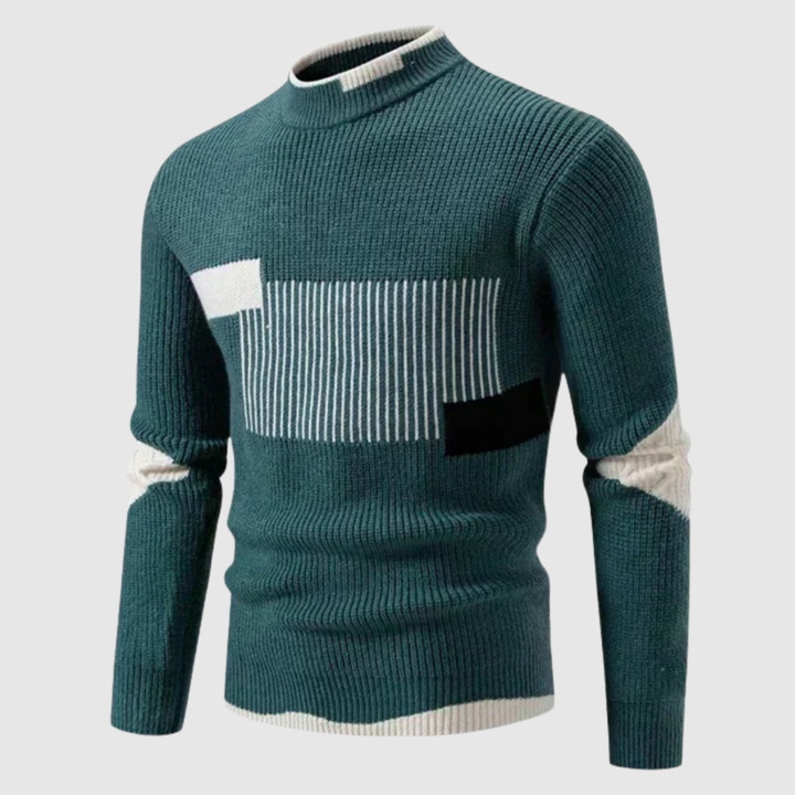 Daniel – Blouse avec un motif géométrique moderne